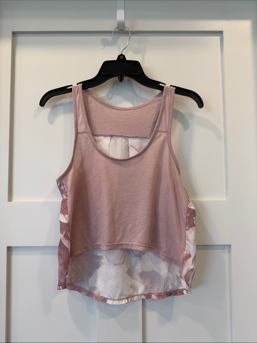 Women's Dusty Rose Layered Tank Top